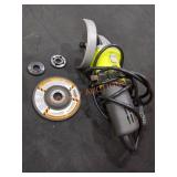RYOBI 4-1/2" Barrel Grip Angle Grinder Corded