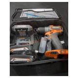Ridgid 18v Subcompact 1/2" Drill Driver Kit