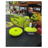 Ryobi 18v power scrubber