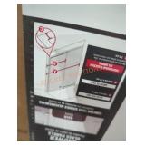 Delta 60" shower glass panels