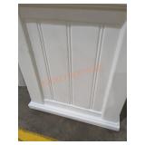 Lg White Square Planter; 14"Lx14"Wx 14"D;