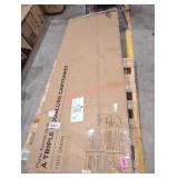 Upholstered Triple Lined Platform King Sized Bed