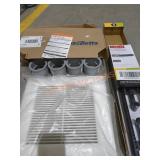 3 Shelf Rack Lot W/ Various Items