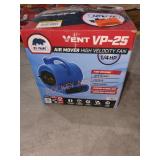 B-Air Air mover high velocity fan 1/4HP