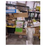 Cart Lot of Miscellaneous Home Items