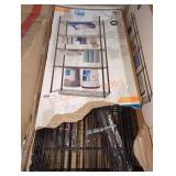 HDX 5 Shelf Storage Unit Black 36" W x 16" x 72" H