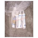 5) 10.1fl.oz. tubes window and door silicone