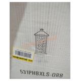 Oil rubbed bronze light