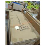 Cohen 29" Faux Leather Bar Stool w/ Woven Back