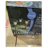 Hampton Bay 4 pack led pathway lights