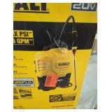 DeWalt 90 max psi 20v  powered backpack sprayer
