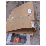 Black Metal Security Door 32" & Glue Up Shower