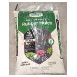 Ground Smart Black Nugget Rubber Mulch