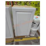18" x 13" x 35" white wall cabinet