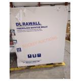 Muster 350 Durawall Bathtub Wall White