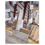 59" L x 35.5" W Metal Framed Mirror