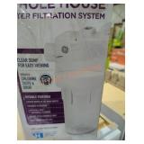 Whole house water filtration system