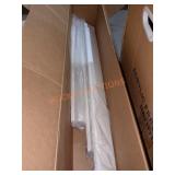 Box lot of 4 valance face covers 32" & 28"