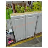 30" x 13" x 35" white wall cabinet