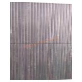 24"x48" Black Ribbon Matte Floor/Wall Tile