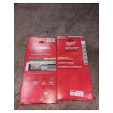 2) Milwaukee 35 3/8"  Bi-Metal Band Saw Blade