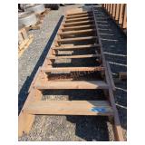 Wooden Stairs Aprx 18