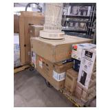 Cart Lot of Miscellaneous Home Items