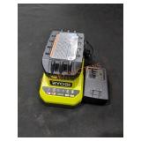 RYOBI 18v 2Ah Lithium Starter Kit