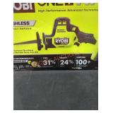 Ryobi 18v, one handed recip saw kit