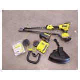 RYOBI 40V 17" Carbon Fiber Shaft String Trimmer
