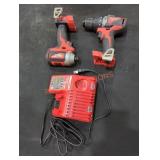 Milwaukee M18 2-tool kit, no Batteries