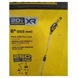 DEWALT 20v 8" pole saw, tool only