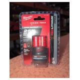 Milwaukee M12 2.5Ah Battery