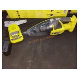 RYOBI 18v Hand vacuum, w/ Charger, No Battery
