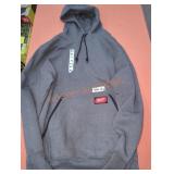 Milwaukee XL Dark Grey Pullover Hoodie