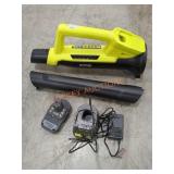 RYOBI 18v Cordless Blower Kit