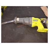 RYOBI 18v Reciprocating Saw, Tool Only