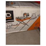 RIDGID Corded 7" Wet Tile Saw with Stand