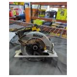 DeWalt 20v 7-1/4" circular saw