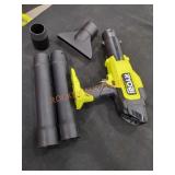 RYOBI 18v Compact Brushless Blower Tool Only