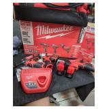 Milwaukee M12 3 tool combo kit