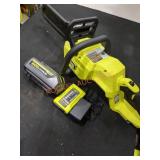 RYOBI 40v 14" Cordless Chainsaw Kit