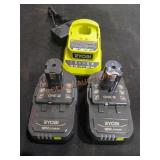 RYOBI 18v 4 Ah Lithium ion Starter Kit