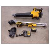 DeWalt 20V Folding String Trimmer & Axial Blower