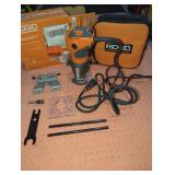 Ridgid Corded 1/4" Compact Fixed Base Router