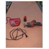Milwaukee M12 Recip Saw + Battery + Charger