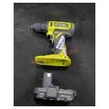 RYOBI 18v 1/2" Drill Driver, Battery Included