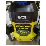 RYOBI 2000 PSI Electric Pressure Washer;