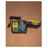 DeWalt 20V 5 Ah Battery + 12V/20V Charger