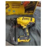 DeWalt 20v 16 ga angled finish nailer